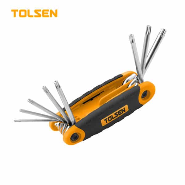 8PCS FOLDING TORX HEX KEY SET