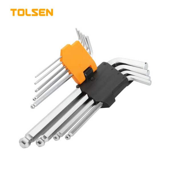 9PCS BALL POINT LONG ARM HEX KEY SET