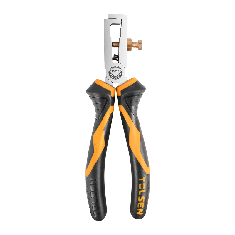 Tolsen 6-inch industrial wire stripping pliers