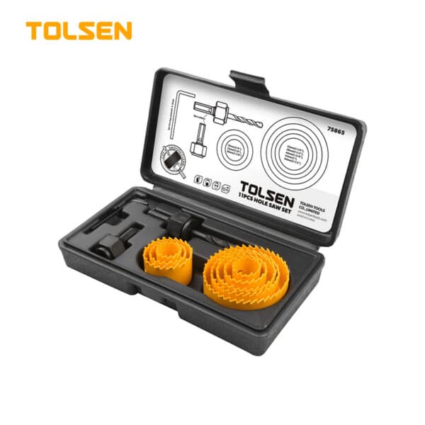 11PCS HOLE SAW SET