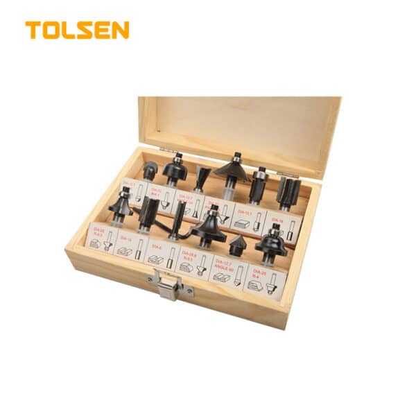 12PCS CARBIDE ROUTER BITS SET