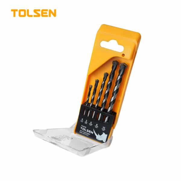 5PCS MASONRY DRILL BITS SET