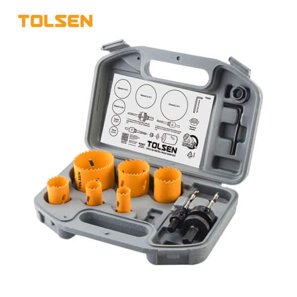 9PCS BI-METAL HOLE SAW SET