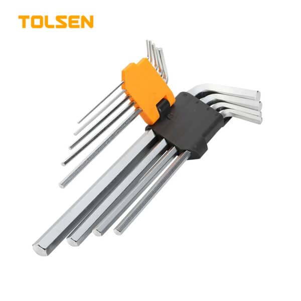 9PCS EXTRA-LONG ARM HEX KEY SET