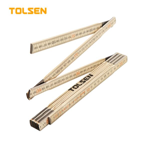 WOOD FOLDING RULER