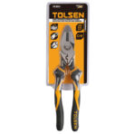 Tolsen high leverage lineman's pliers in retail packaging