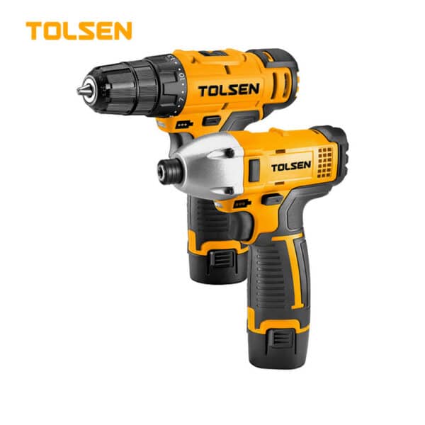 12V LI-ION CORDLESS DRILL & IMPACT DRIVER SET