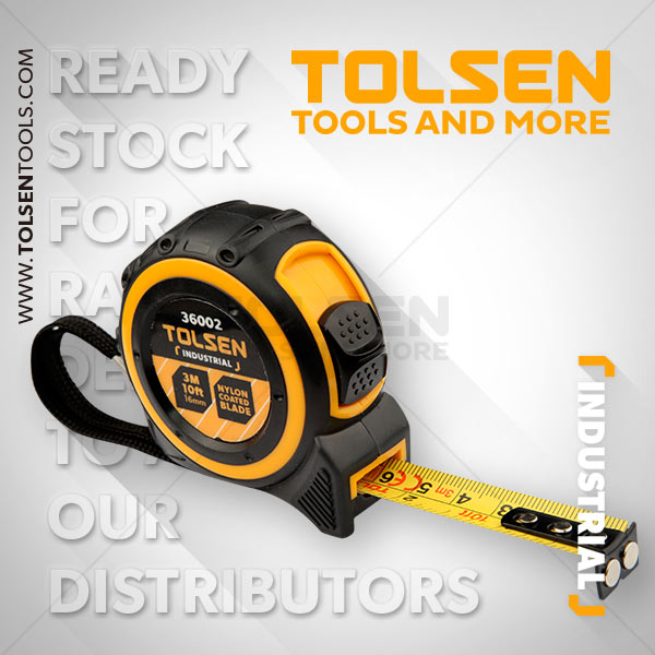 Allied Tools® 32848 - 12'/16'/25' SAE Measuring Tapes Set 
