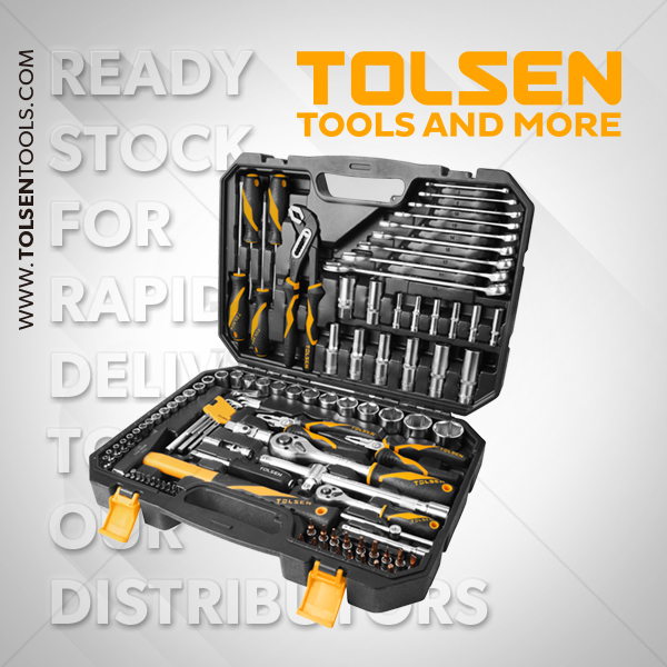 Trousse à outils 9 pièces d'outillage Tolsen 