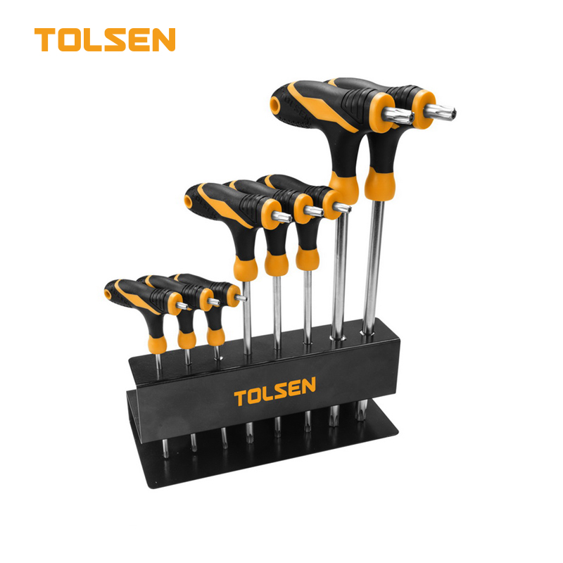 8PCS TORX T-HANDLE SCREWDRIVERS SET